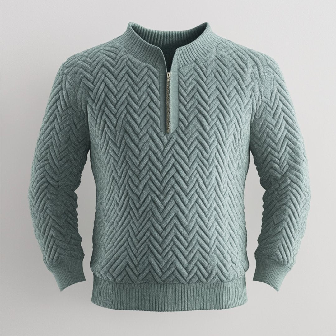 Orion Chevron Sweater - Fancozy