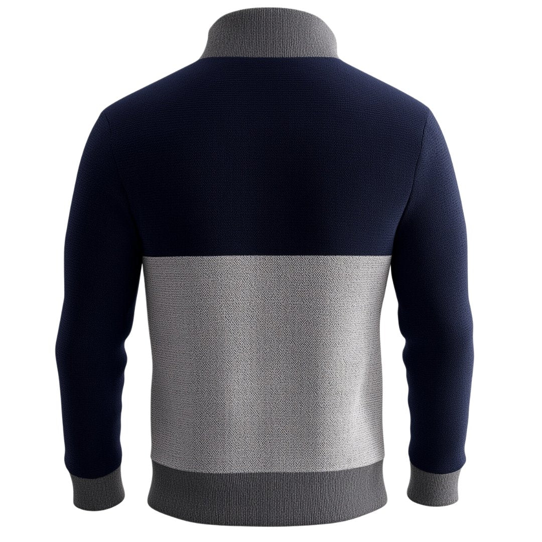 Pulse Half Zip Sweater - Fancozy