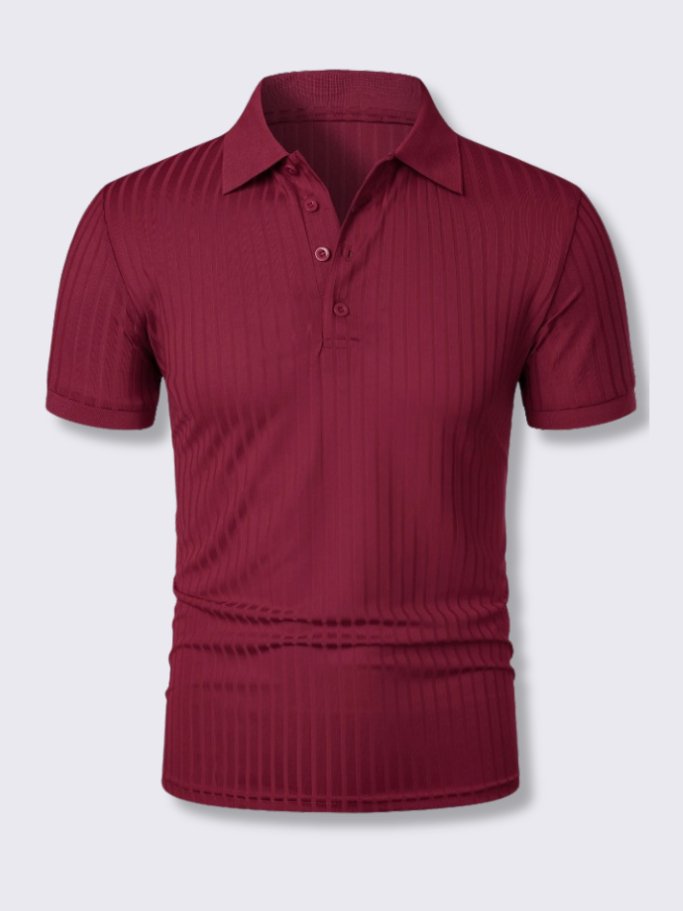 Savvy Stripe Polo - Fancozy