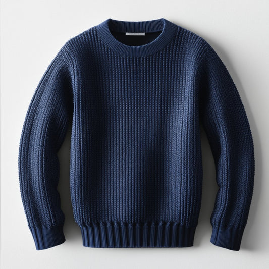 Summit Ribbed Sweater - Fancozy