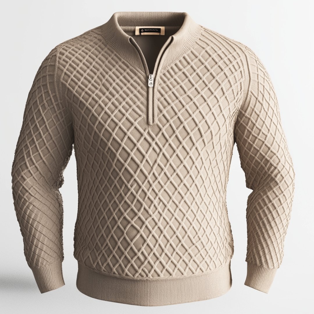 Titan Quilted Pullover - Fancozy