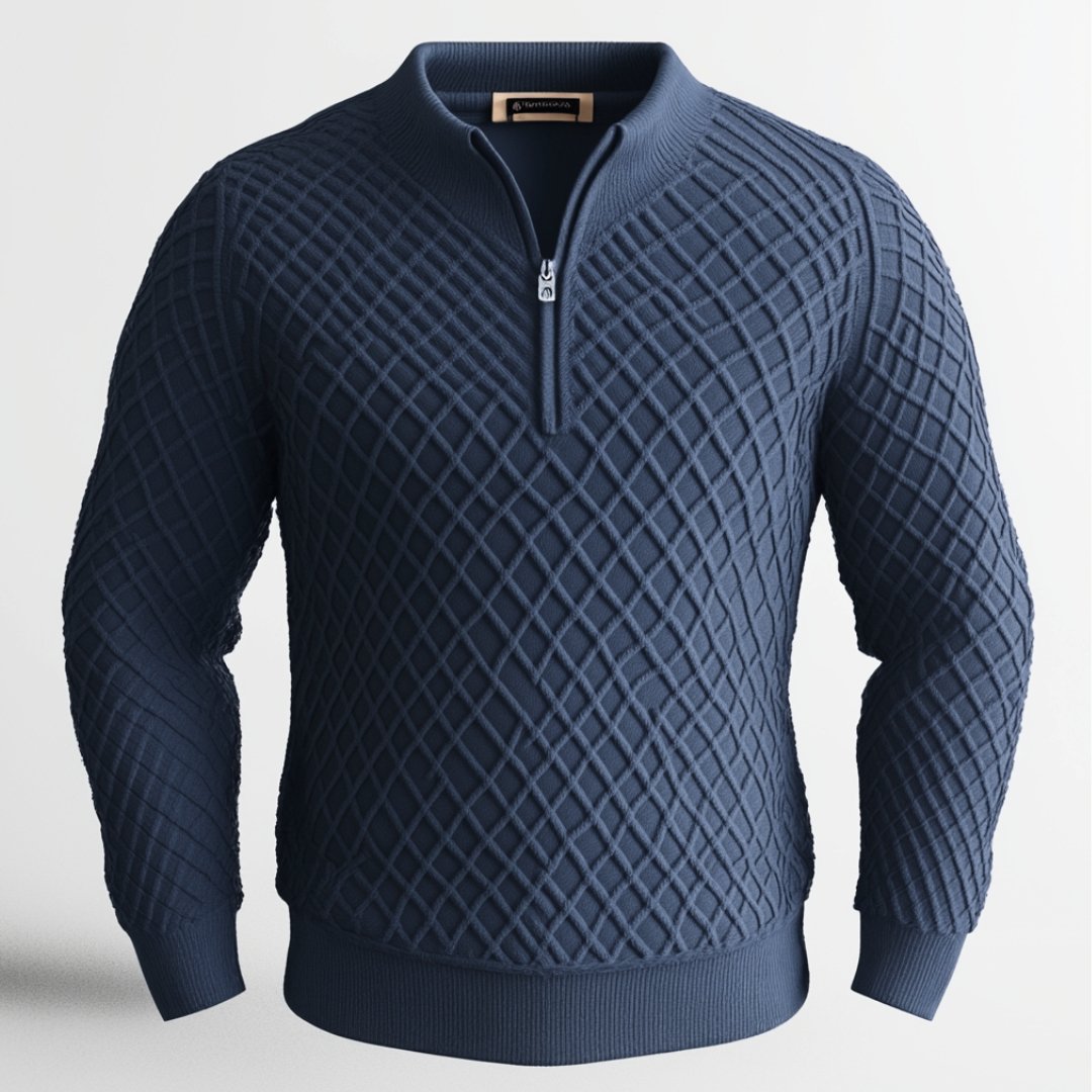 Titan Quilted Pullover - Fancozy