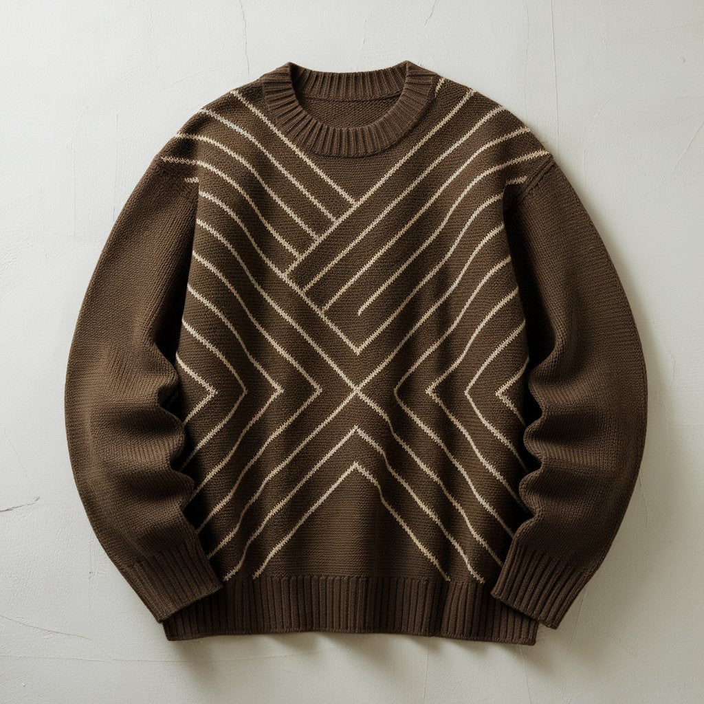 Velenczia Brown Sweater Collection - Fancozy