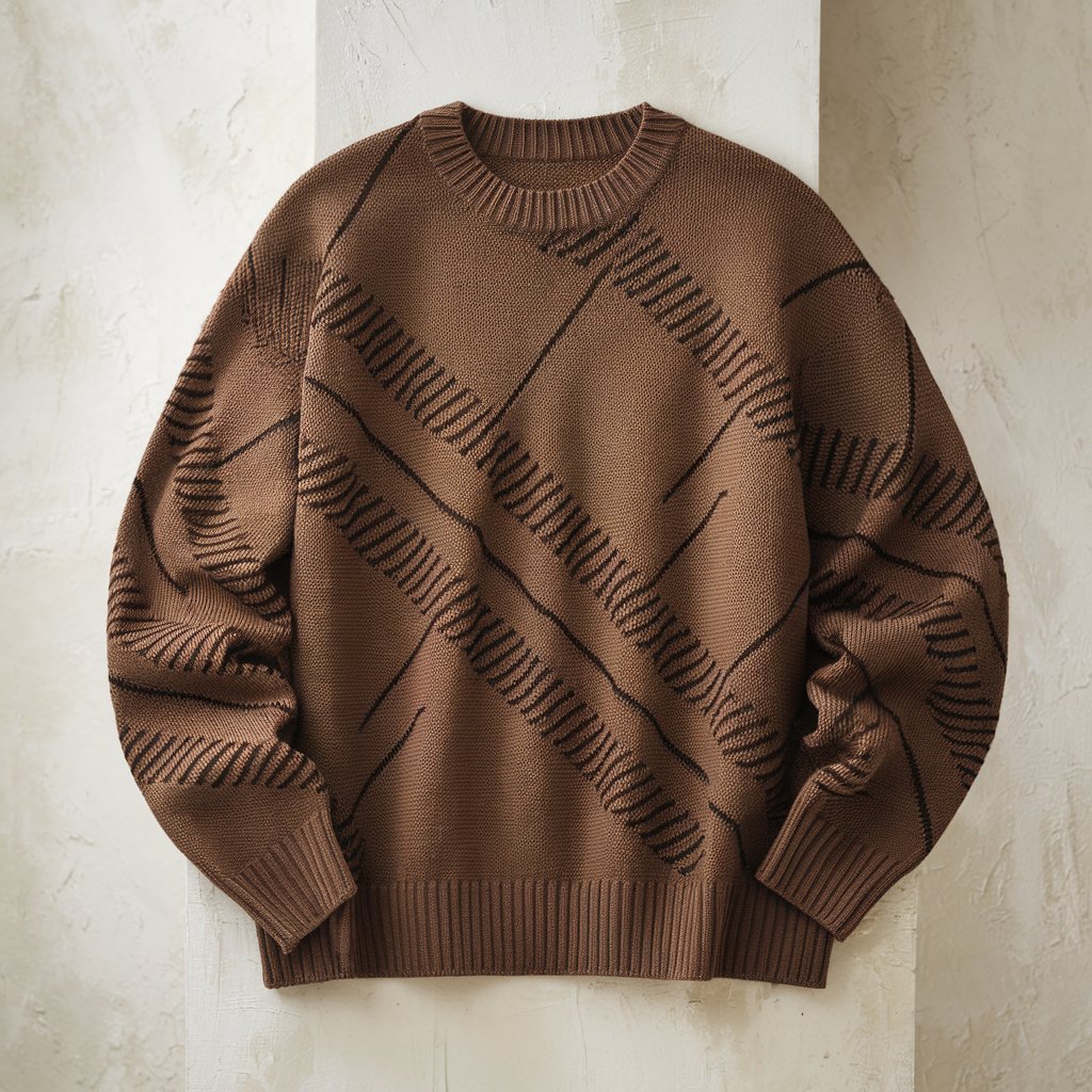 Velenczia Brown Sweater Collection - Fancozy