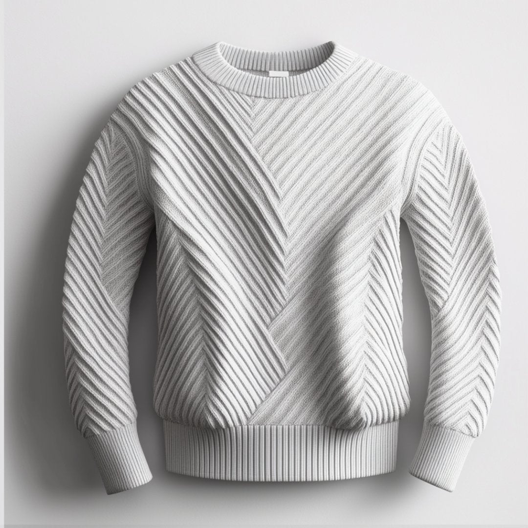 Vortex Knit Sweater - Fancozy