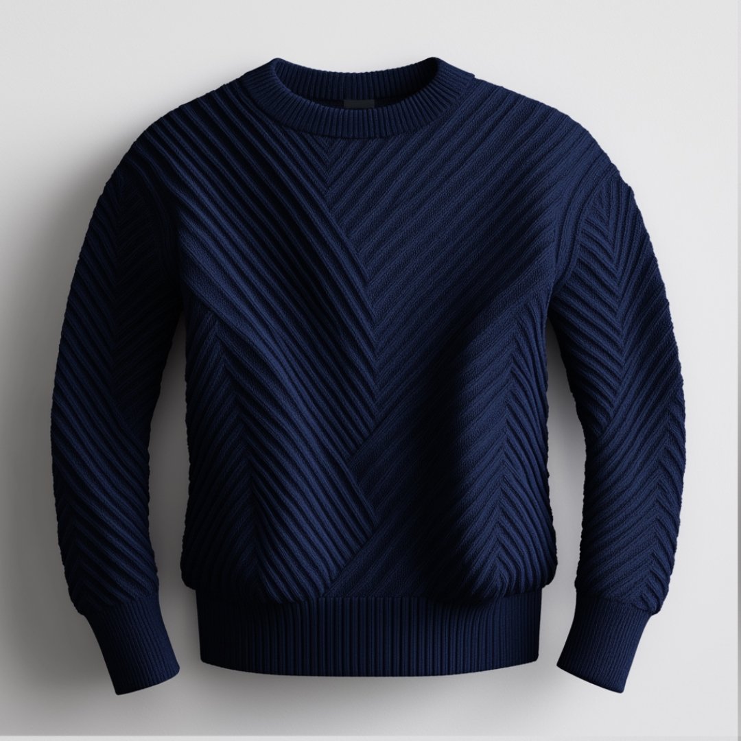 Vortex Knit Sweater - Fancozy