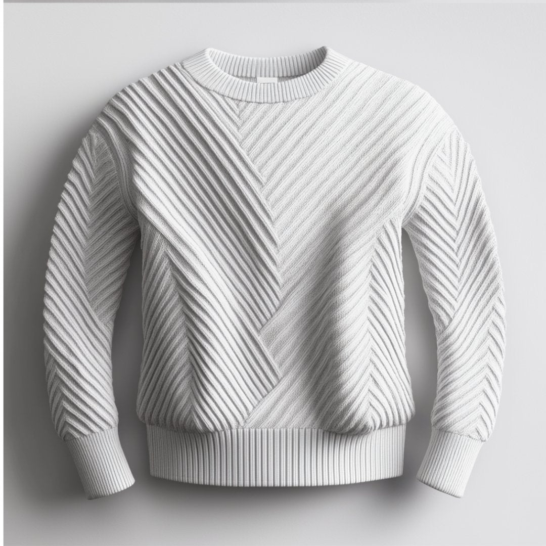 Vortex Knit Sweater - Fancozy