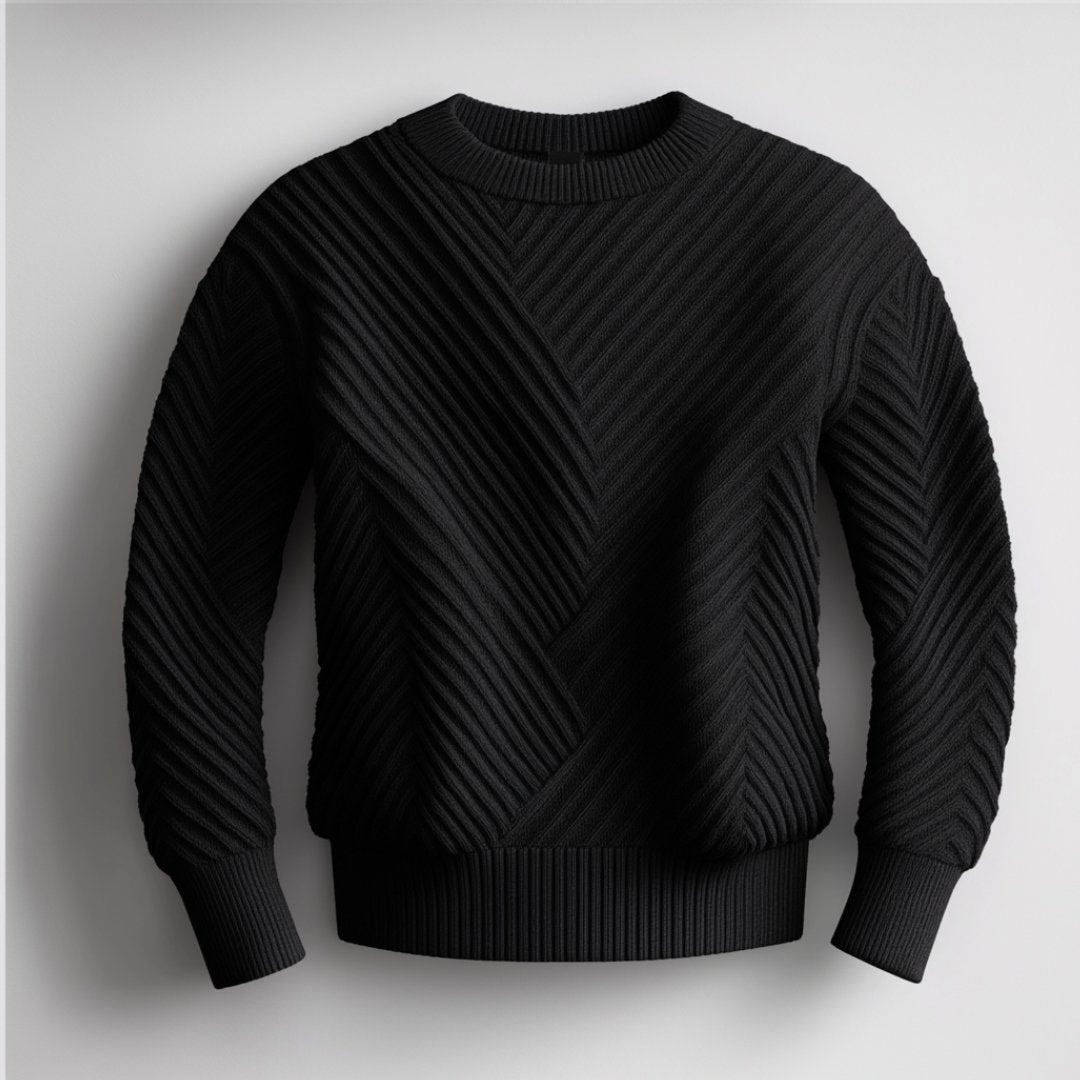 Vortex Knit Sweater - Fancozy